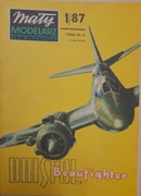 Samolot karton Maly modelarz Bristol Beaufighter