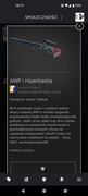 Skin do gry CS2 - Awp hiperbestia fabrycznie nowy