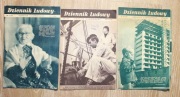 Gazeta Dziennik Ludowy nr 3, 8, 20 1963 r.