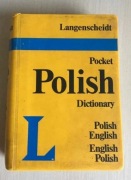Polsko angielski słownik Langenscheid Pocket