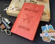 Skórzana okładka etui dokumenty kierowcy paszport pozwolenie na broń dowód