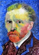 Obraz olejny: Vincent van Gogh Autoportret