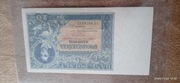 Banknot 20 zł z 1931 roku. Stan dobry, ładny