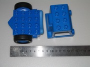 lego duplo podwozie kabina elementy razem