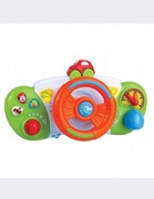 Kierownica interaktywna dla dzieci, do wózka, panel sterowania, samochodzik