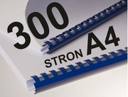 Podręcznik druk A4 mono do 300 stron + bindowanie