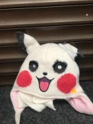 czapka zimowa pikachu