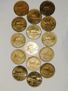 50 drachm Grecja z 1988 roku 15 sztuk 
