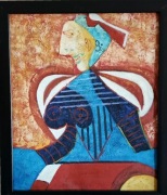 Modernistyczny Kubizm- Kompozycja Figuralna (Lata 60/70 XXw.)