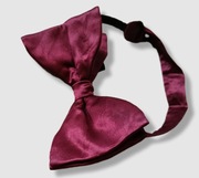 Muszka bordowa dla chłopca 