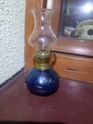 Lampa naftowa niebieska 