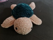 Żólwik na szydełku handmade prezent 