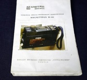 INSTRUKCJA i SCHEMAT MAGNETOFONU - M 101