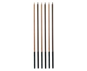 Świeczki metaliczne, mokka/miedziany, 3x3x170mm, 6 szt., GoDan