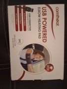 Comfheat opaska grzewcza na łokieć Heating Pad USB regulowana nieużywana