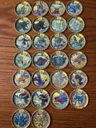 Duży Zestaw 26x Metal Tazo Yu-Gi-Oh ! Seria Shadow Tazo Bogów