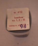 Bajka na rzutnik - Ivanhoe cz.1,2,3