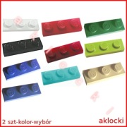 LEGO 3623 PŁYTKA 1x3 biały czarny czerwony niebieski Tan limonka zielony