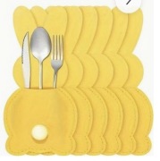 Króliczki wielkanocne na sztućce 