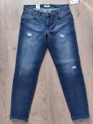 Spodnie jeansy BRAX Style Curt granatowe męskie dżinsy premium nowe 38/32