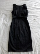 Czarna elegancka ołówkowa sukienka Top secret 34 - 36 jak nowa