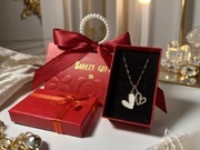 Naszyjnik serce w pudełku – prezent dla niej Dzień Babci