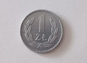 1 złotych rok 1957 Aluminium 