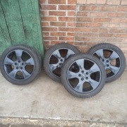 Koła opel Astra Vectra Zafira 225/45 R17 rozstaw 5x110 opony jak nowe