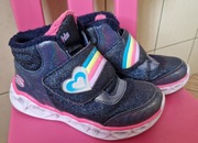Skechers Buty przejściowe dla Dziewczynki rozmiar 33.5 świecące led