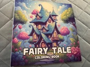 Fairy Tale coloring book świat wróżek kolorowanki domki