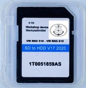 Aktualizacja map VW RNS510/810 EU West lub EU East