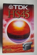 Kaseta TDK HS45 VHSC Pal Secam TDK HS45