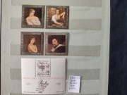 2350-2353** 2350-53** Blok 100** URODZINY P.P.  RUBENSA Rubens 1977 r.