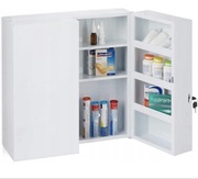 Apteczka XXL dwudrzwiowa zamykana na klucz