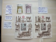 4szt. znaczki seria Fi 2693 ** Bl76 / Blok 120 BŁĄD Polska 1982r. KRAKÓW