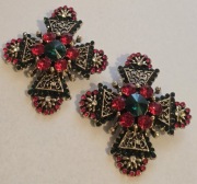 Kpl.2szt.Broszka przypinka ozdoba stroju GÓRALA Góralska dla Bacy Juhasa.