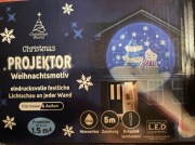 Projektor świąteczny bałwanek