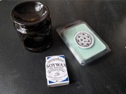 Kominek i woski zapachowe