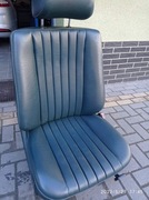 kompletne wnetrze w124 zielone MB-TEX fotele boczki tunel derma eko skora