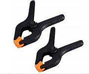 2 x NOWE Zaciski Sprężynowe ŚCISKI Klamry Stolarskie do trzymania