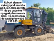 Usługi koparką 605 437 923