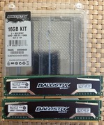 Pamięć RAM CRUCIAL BALLISTIX Sport 16GB (2x8GB) 1600MHz CL9 KIT 