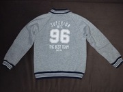 Kurtka bejsbolówka dresowa ocieplana CoolClub r. 122