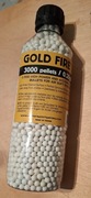 Kulki BB Gold Fire 0,20g ASG 3000 sztuk, białe