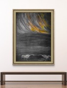 Print obrazu "Granicą jest bycie w drodze" z sygnaturą i certyfikatem 