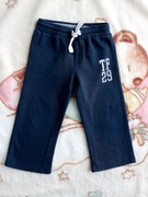 Granatowe spodnie dresowe na gumce 5.10.15 rozm. 98