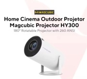 Projektor Magcubic HY300 Pro 4K Android WiFi6 260ANSI BT5.0 Kino