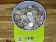 ZESTAW MONET 530 SZTUK PONAD KILOGRAM MONET