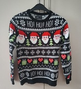 Chłopięcy sweter świąteczny 146-152 jak nowy 