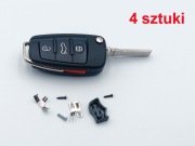 4 sztukI OBUDOWA KLUCZYK PILOT AUDI